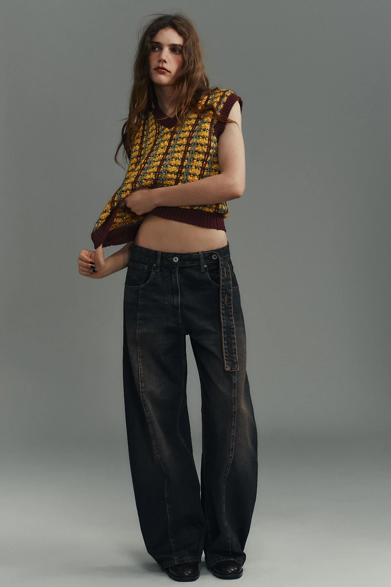 GILET EN MAILLE STRUCTURÉ