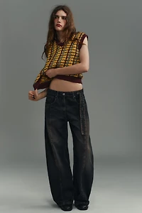 GILET EN MAILLE STRUCTURÉ