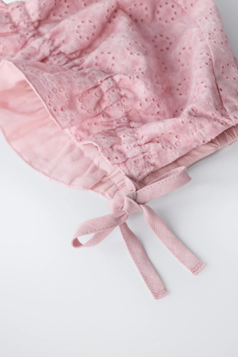 SWISS EMBROIDERY BONNET