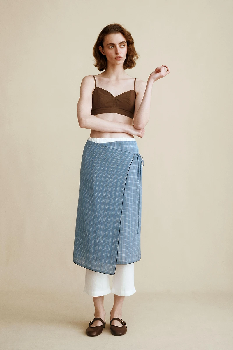 POPLIN TOP CREATED BY CARAMEL LONDON X ZARA