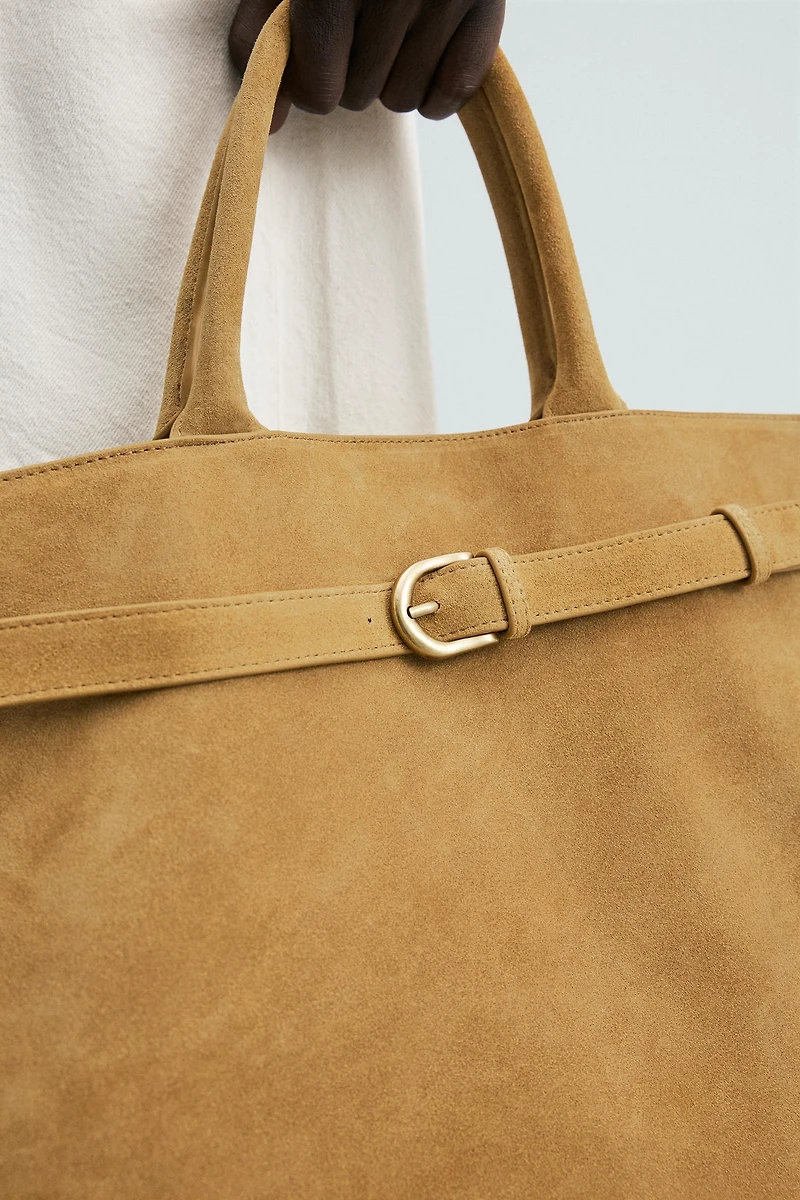 SAC À MAIN EN CUIR CEINTURE