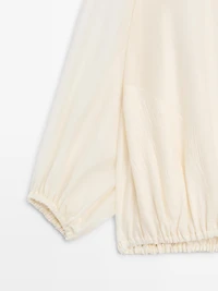 Veste bomber transparente