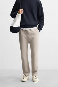 JOGGER WAIST STRETCH PANTS
