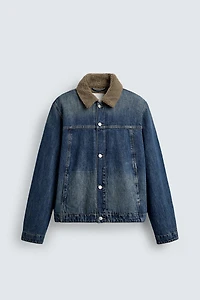 VESTE EN DENIM DOUBLE FACE