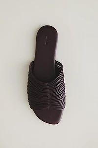 SANDALES CUIR À BRIDES