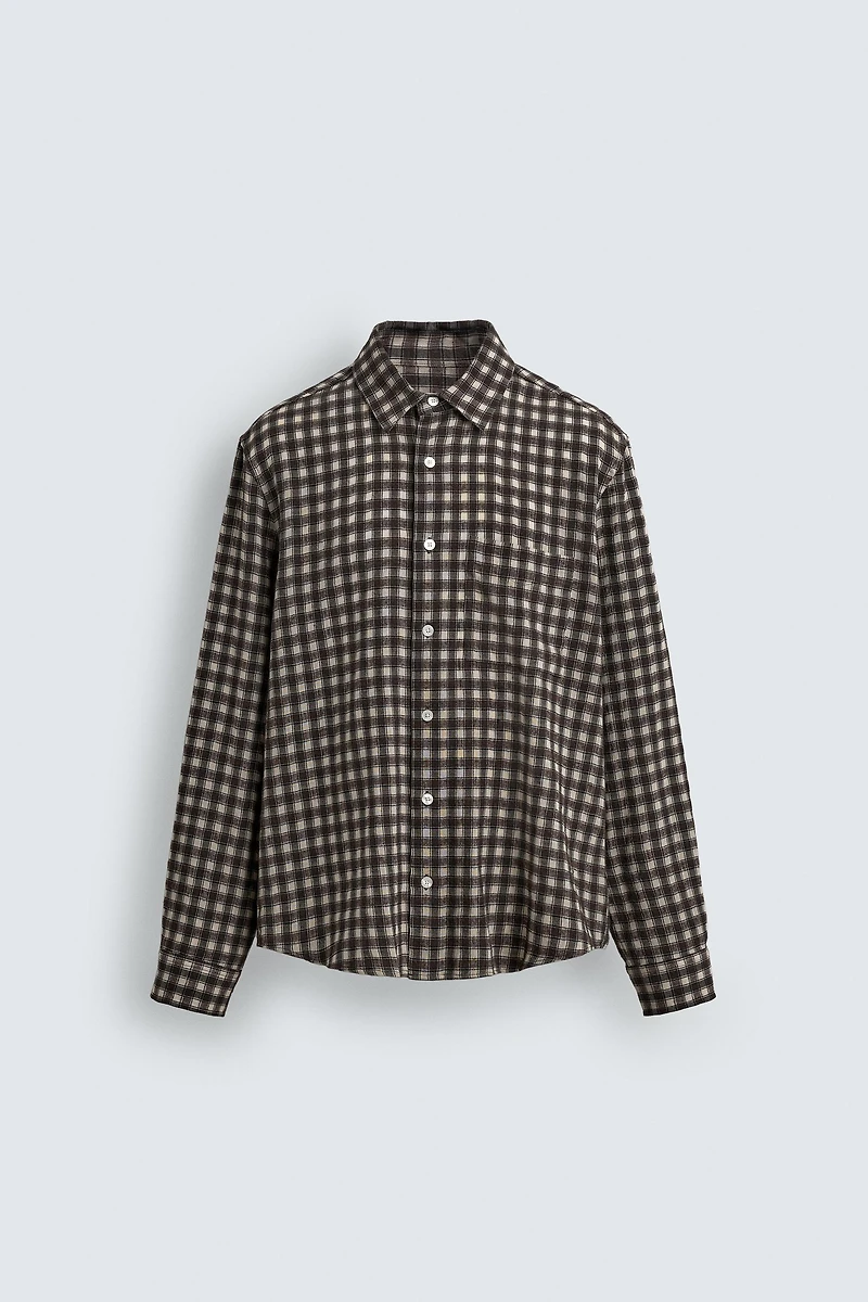 PLAID POCKET SHIRT