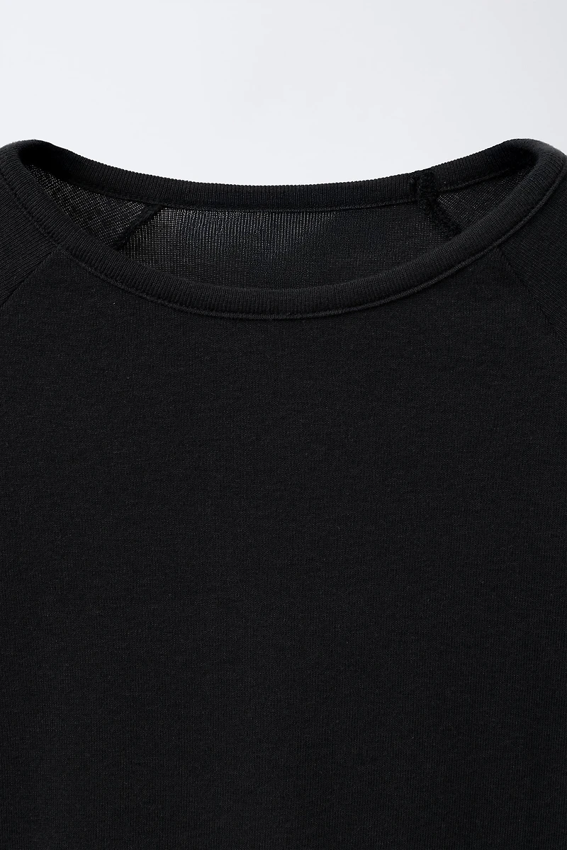 MODAL RAGLAN SLEEVE T-SHIRT