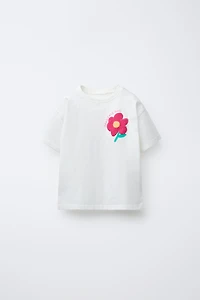 RAISED PRINT T-SHIRT