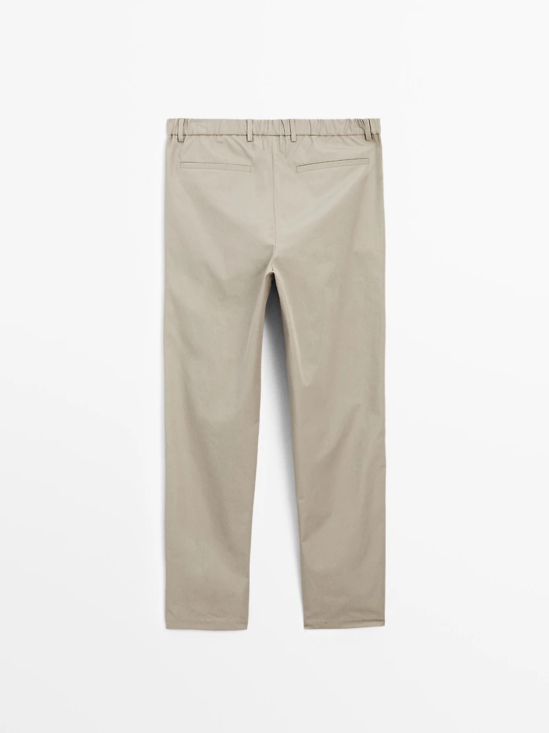 Pantalon semi-jogging