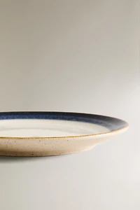 STONEWARE DESSERT PLATE
