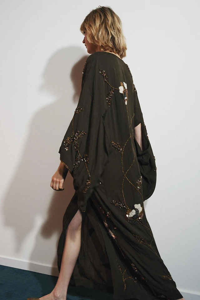 Zara LIMITED EDITION JACQUARD EMBROIDERED DRESS WITH BEADING | Place Rosemre Zara LIMITED EDITION JACQUARD EMBROIDERED DRESS WITH BEADING | Place Rosemre