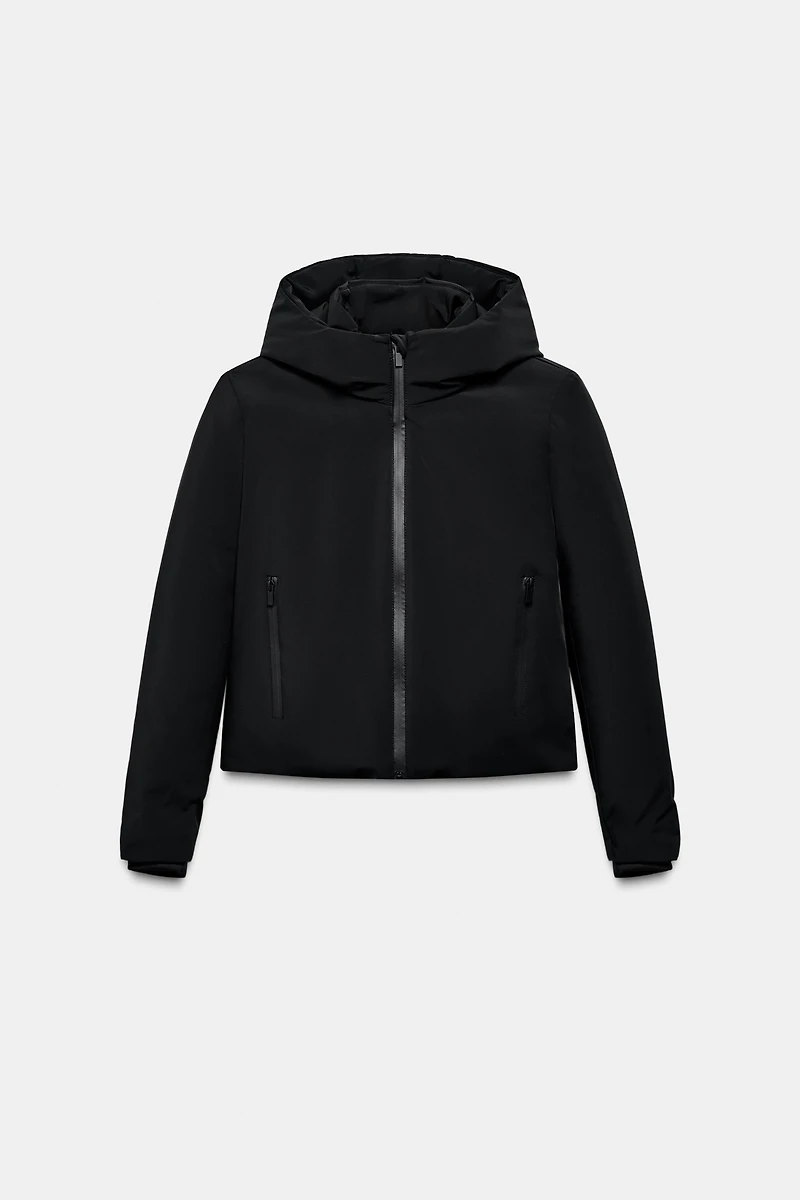 WATER REPELLENT WINDPROOF HOODIE ANORAK