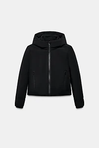 WATER REPELLENT WINDPROOF HOODIE ANORAK