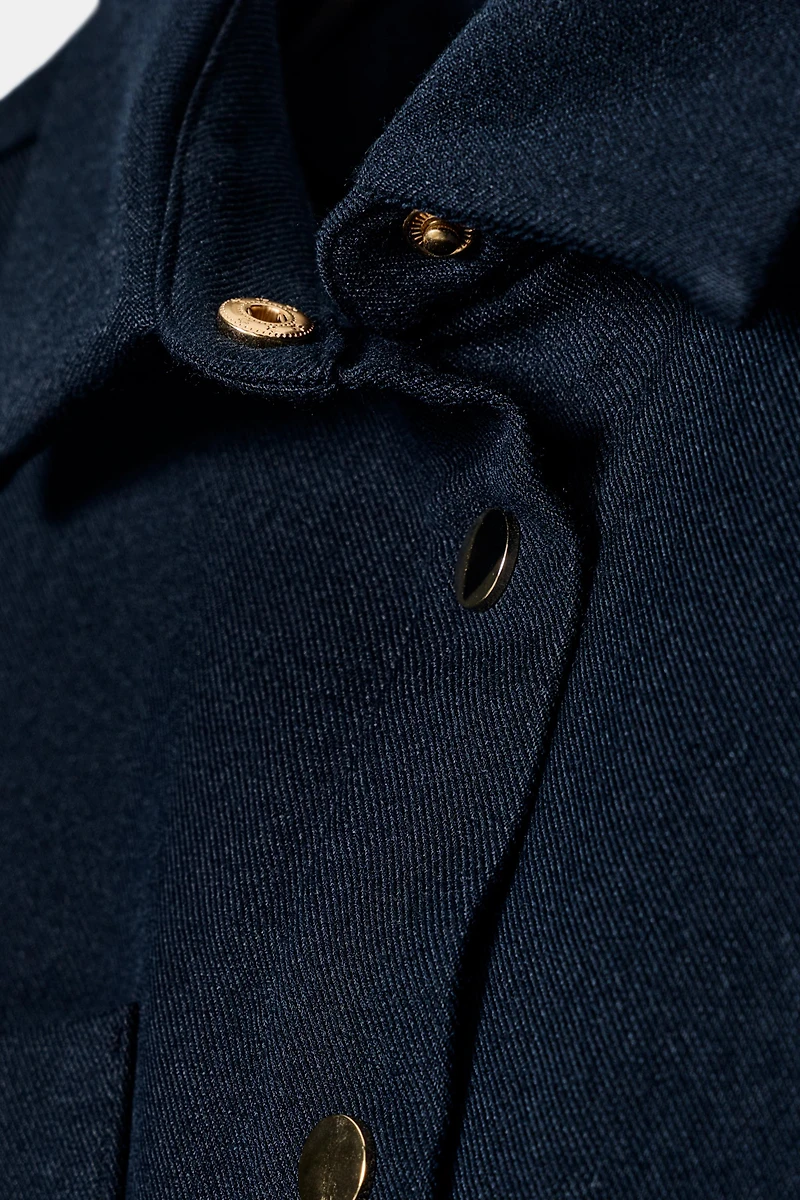 CROPPED BALLOON BOMBER JACKET