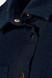 CROPPED BALLOON BOMBER JACKET