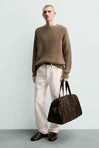 XL LEATHER TRAVEL BAG