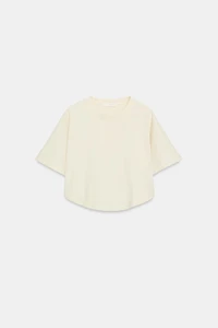 WASHED EFFECT CAPE TOP