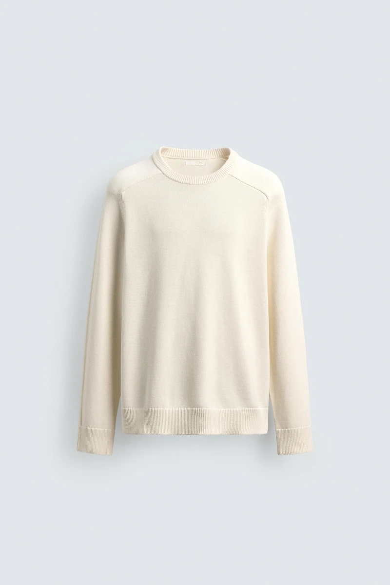 PULL STRUCTURÉ EN COTON