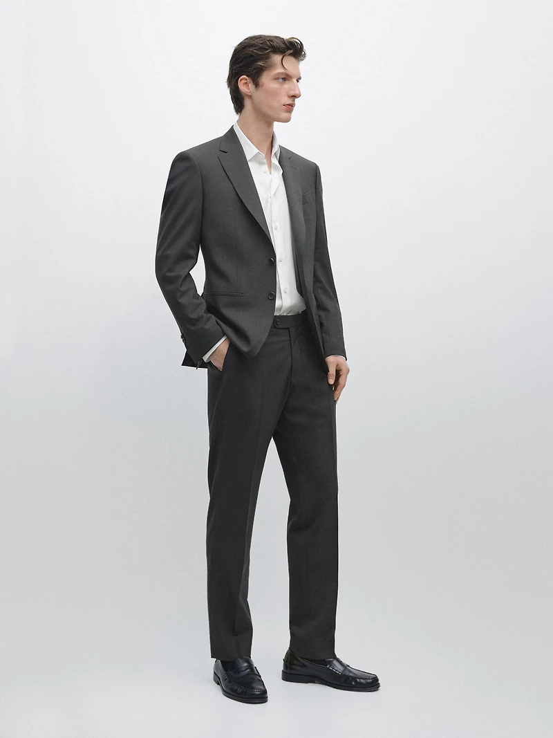 Veste de costume laine froide