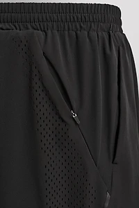 SHORT EN TISSU PERFORÉ 9''