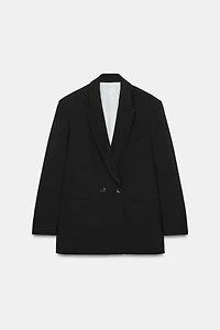 OVERSIZED DOUBLE BREASTED BLAZER