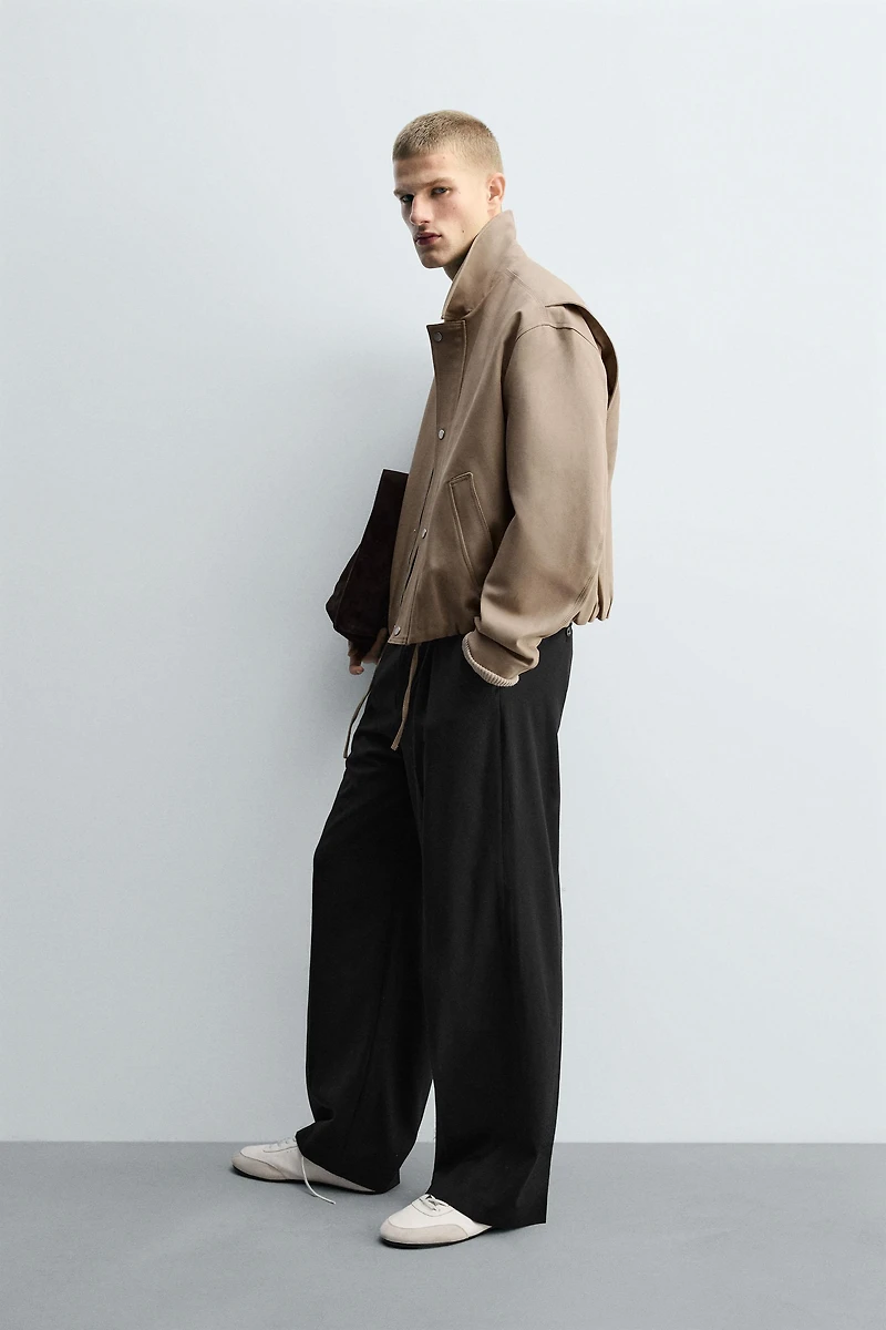 CROPPED FIT PUFFER JACKET