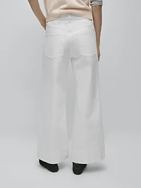 Culotte fit jeans