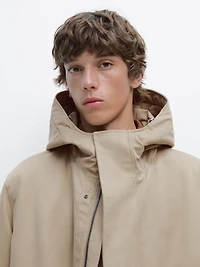 Parka tissu déperlant toucher pêche