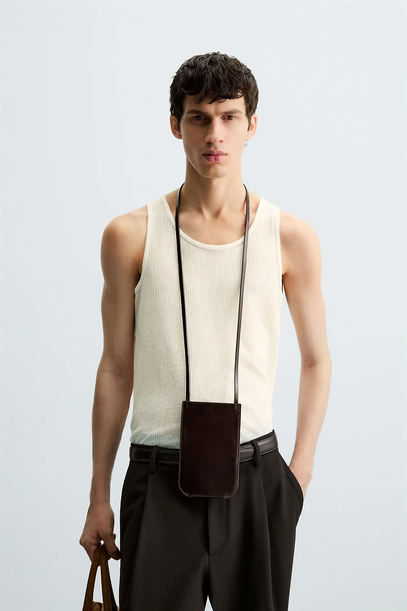 SEMI-SHEER TANK TOP