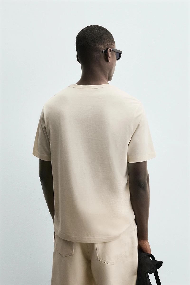 T-SHIRT FINITION MERCERISÉE