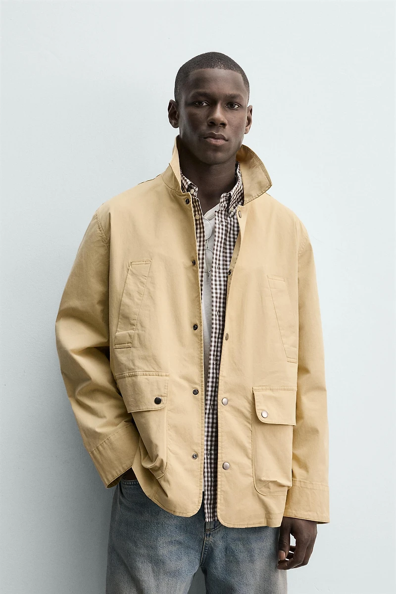 REGULAR FIT POCKET JACKET