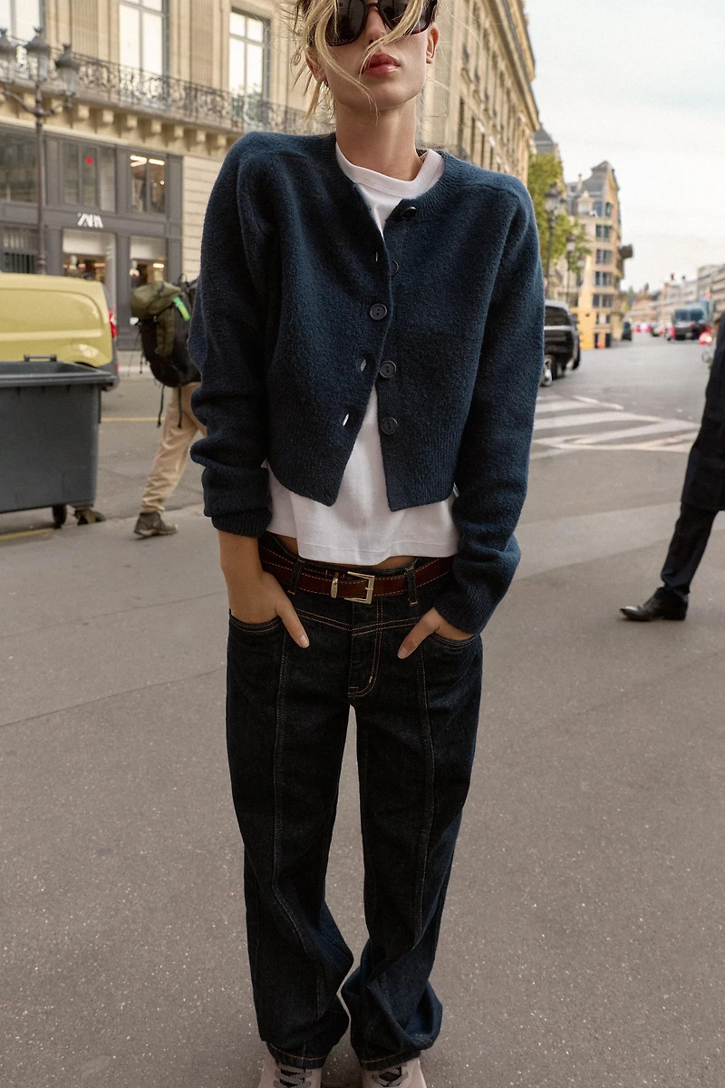 GILET EN MAILLE DOUCE