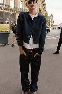 GILET EN MAILLE DOUCE