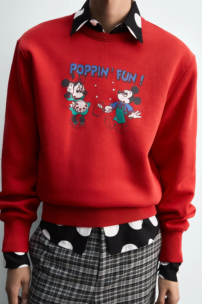 SWEAT MINNIE + MICKEY HARRY LAMBERT FOR ZARA X DISNEY