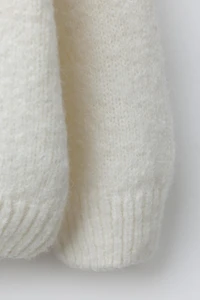 WOOL BLEND JACQUARD KNIT JUMPER