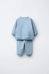 ENSEMBLE SWEAT ET PANTALON JOGGER BASIQUE