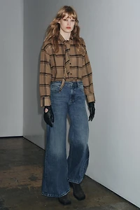 JEAN ZW COLLECTION FLARE TAILLE BASSE PLIS