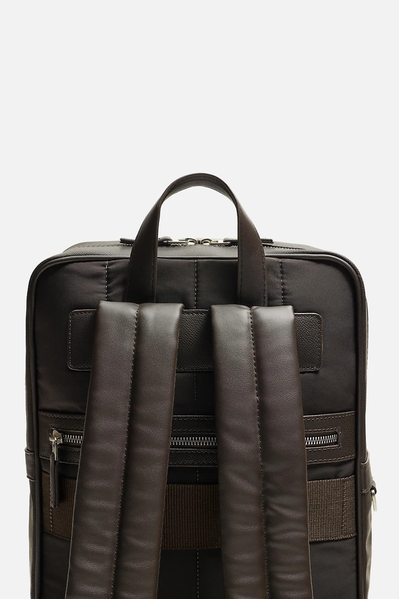 SAC À DOS TEXTURÉ