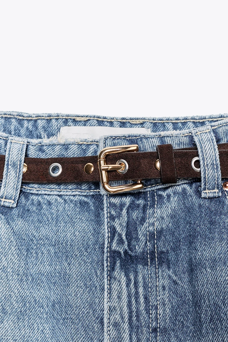 JEAN Z1975 JAMBES LARGES COURT TAILLE HAUTE CEINTURE