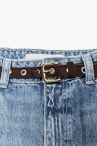 JEAN Z1975 JAMBES LARGES COURT TAILLE HAUTE CEINTURE