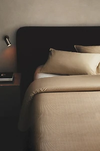 REVERSIBLE STRIPED DUVET COVER