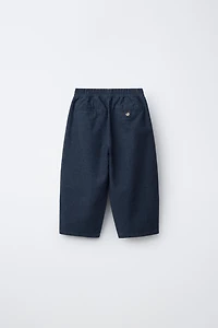 LINEN BALLOON PANTS