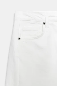 BERMUDA EN JEAN RELAXED TAILLE NORMALE ZW COLLECTION