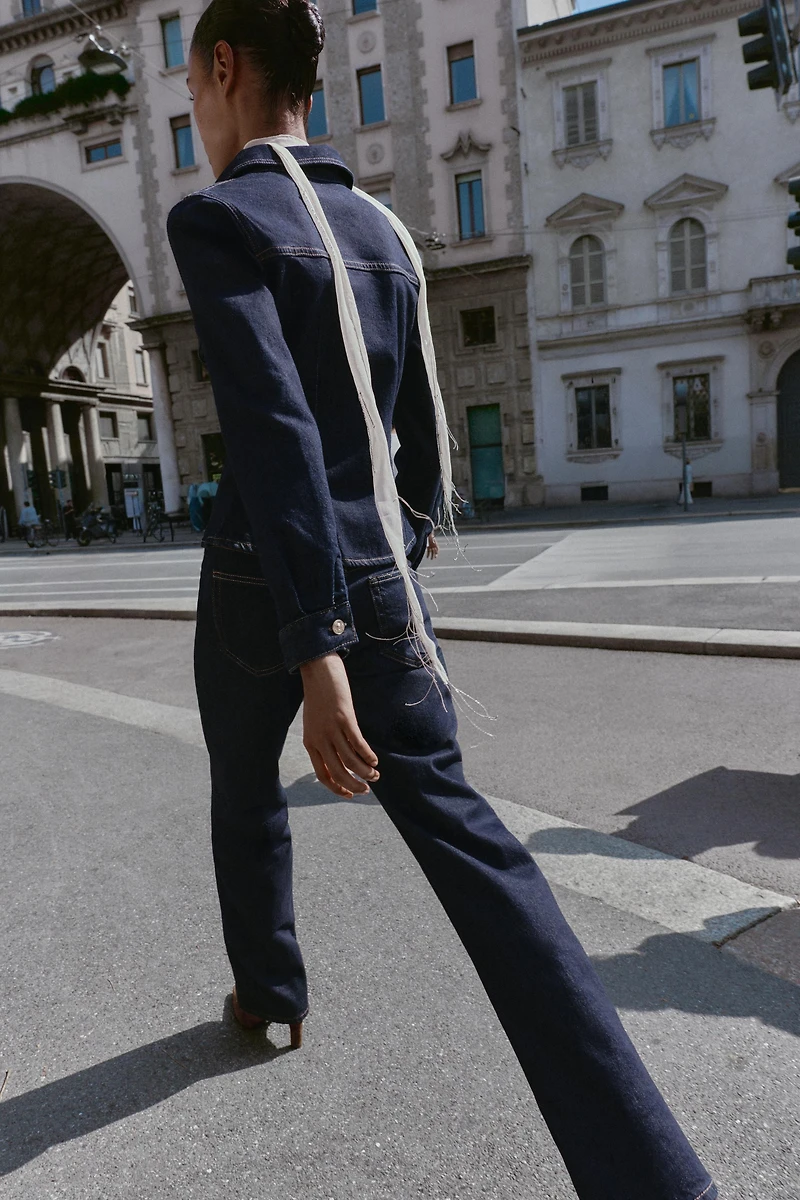 CHEMISE EN JEAN AJUSTÉE Z1975