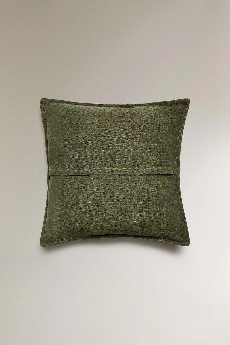 TEXTURED THROW PILLOW COVER