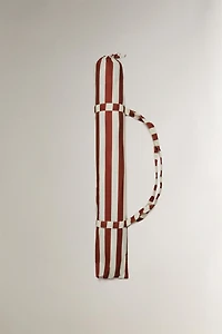 ASH WOOD UMBRELLA WITH CONTRAST PIPING (Ø 200 CM)