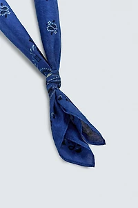 PAISLEY PRINT BANDANA AARON LEVINE X ZARA