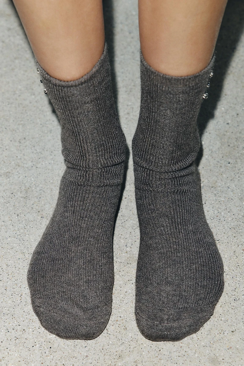 PLAIN JEWEL SOCKS