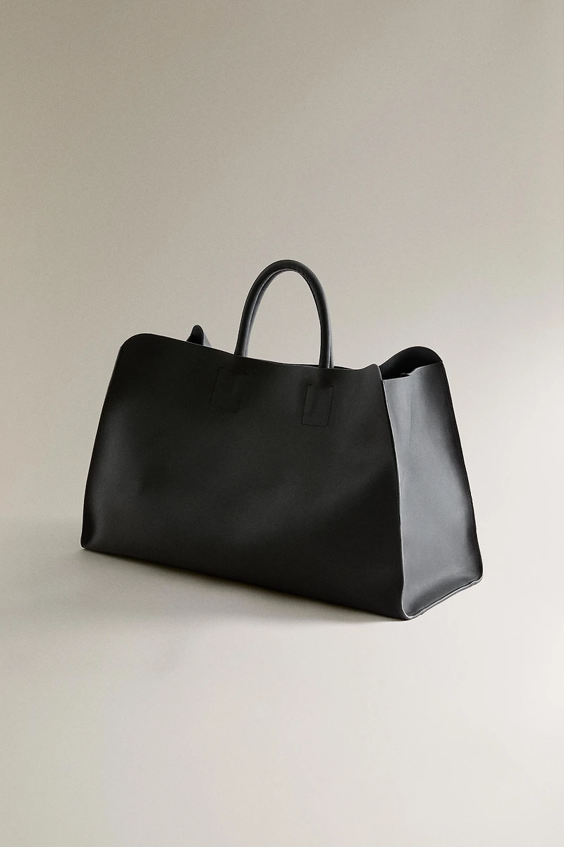 LEATHER TOTE BAG