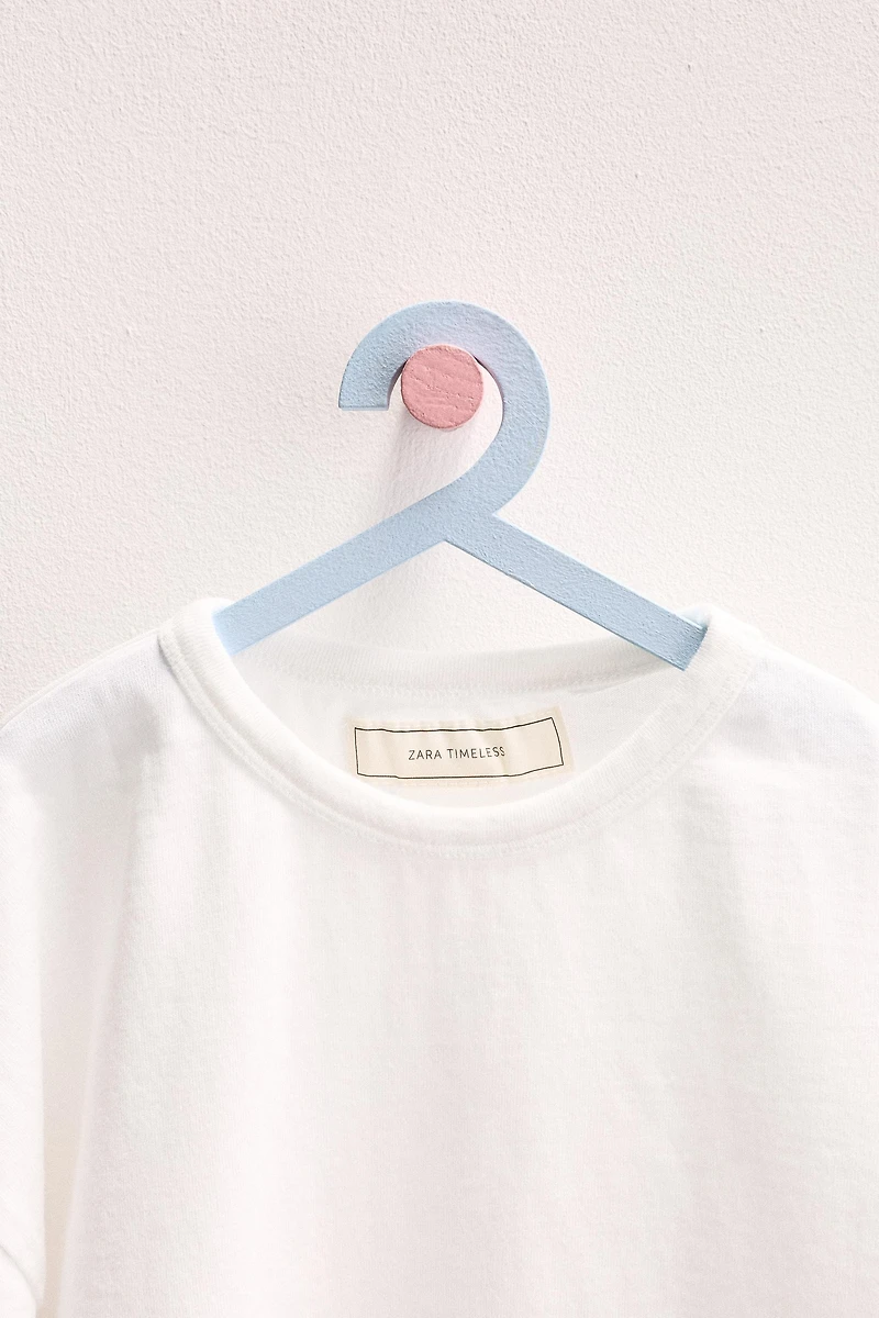 ZARA TIMELESS - PLAIN COTTON T-SHIRT